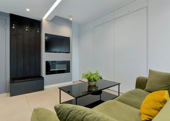 Daire Luxury Two-level In Center With Pool, Gym And Sauna By Renters Prestige Gdansk